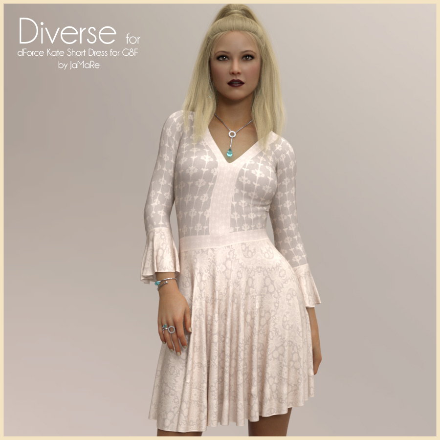 Diverse for dForce Kate Short Dress by N/A