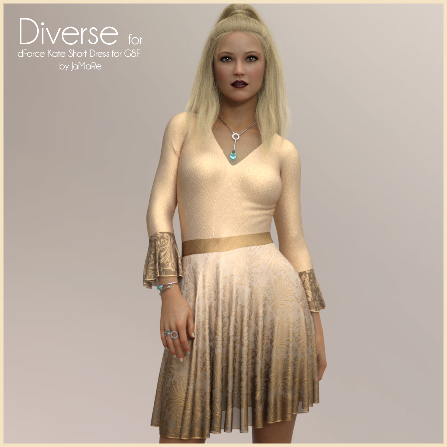 Diverse for dForce Kate Short Dress by N/A