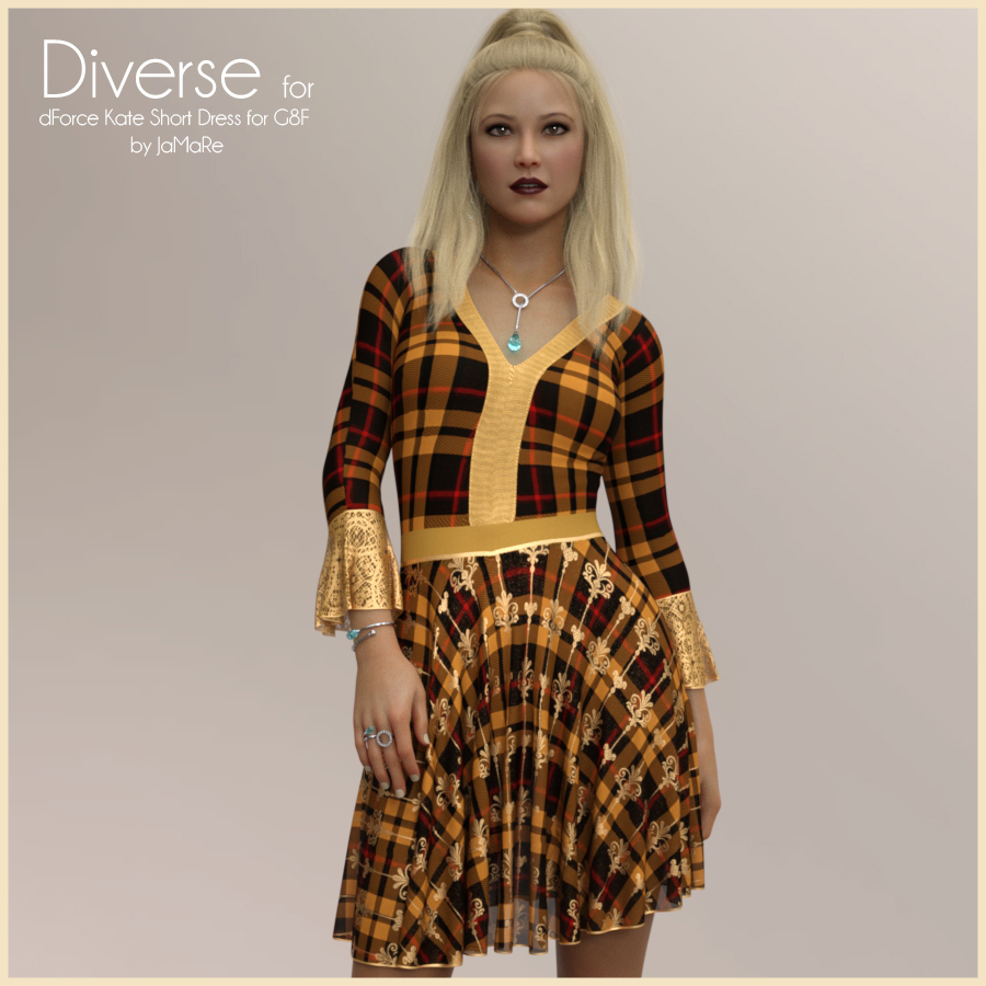 Diverse for dForce Kate Short Dress by N/A