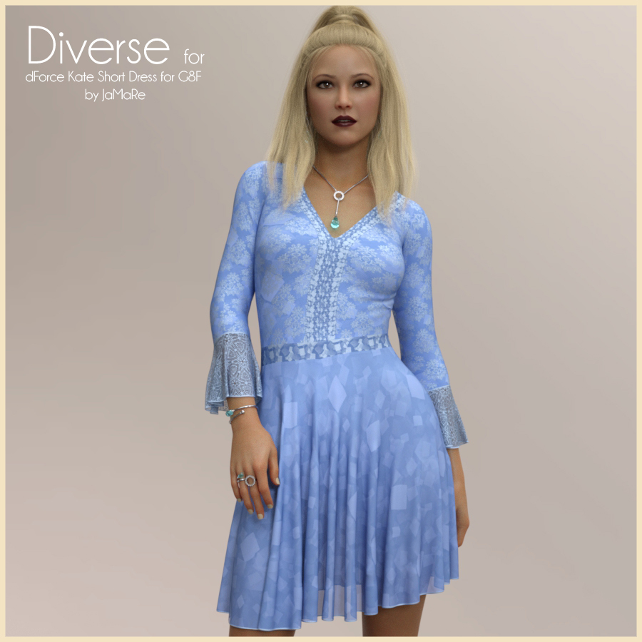 Diverse for dForce Kate Short Dress by N/A
