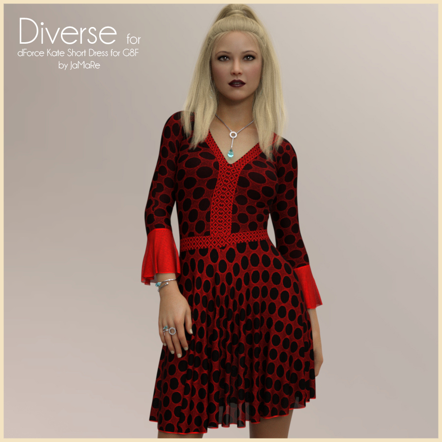 Diverse for dForce Kate Short Dress by N/A