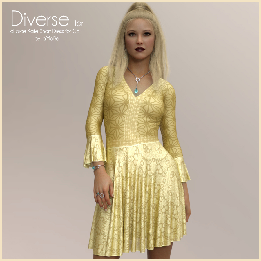 Diverse for dForce Kate Short Dress by N/A
