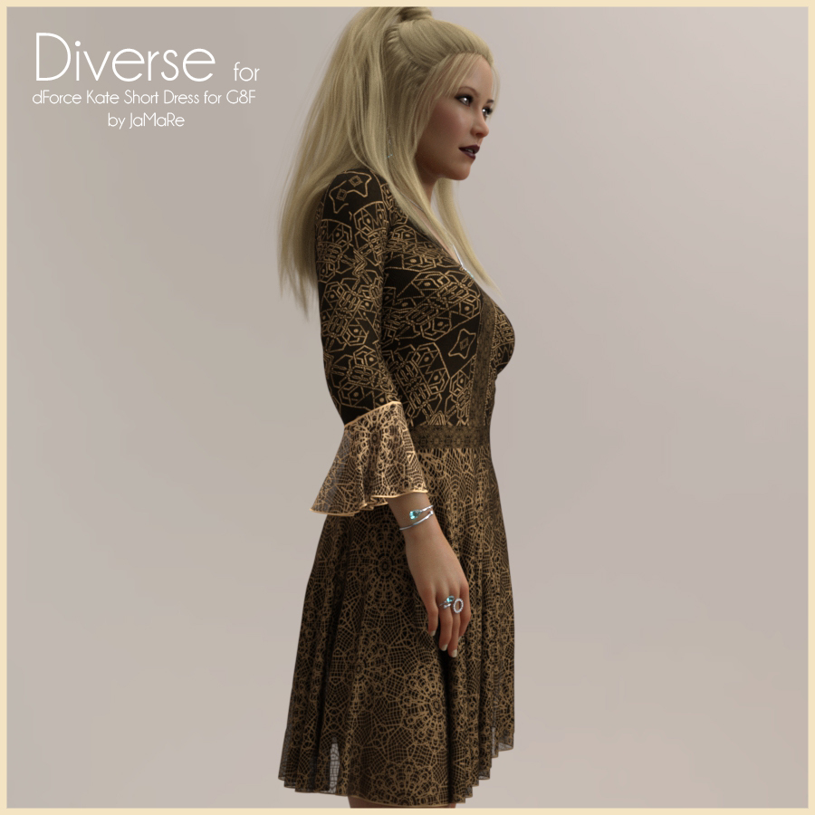 Diverse for dForce Kate Short Dress by N/A