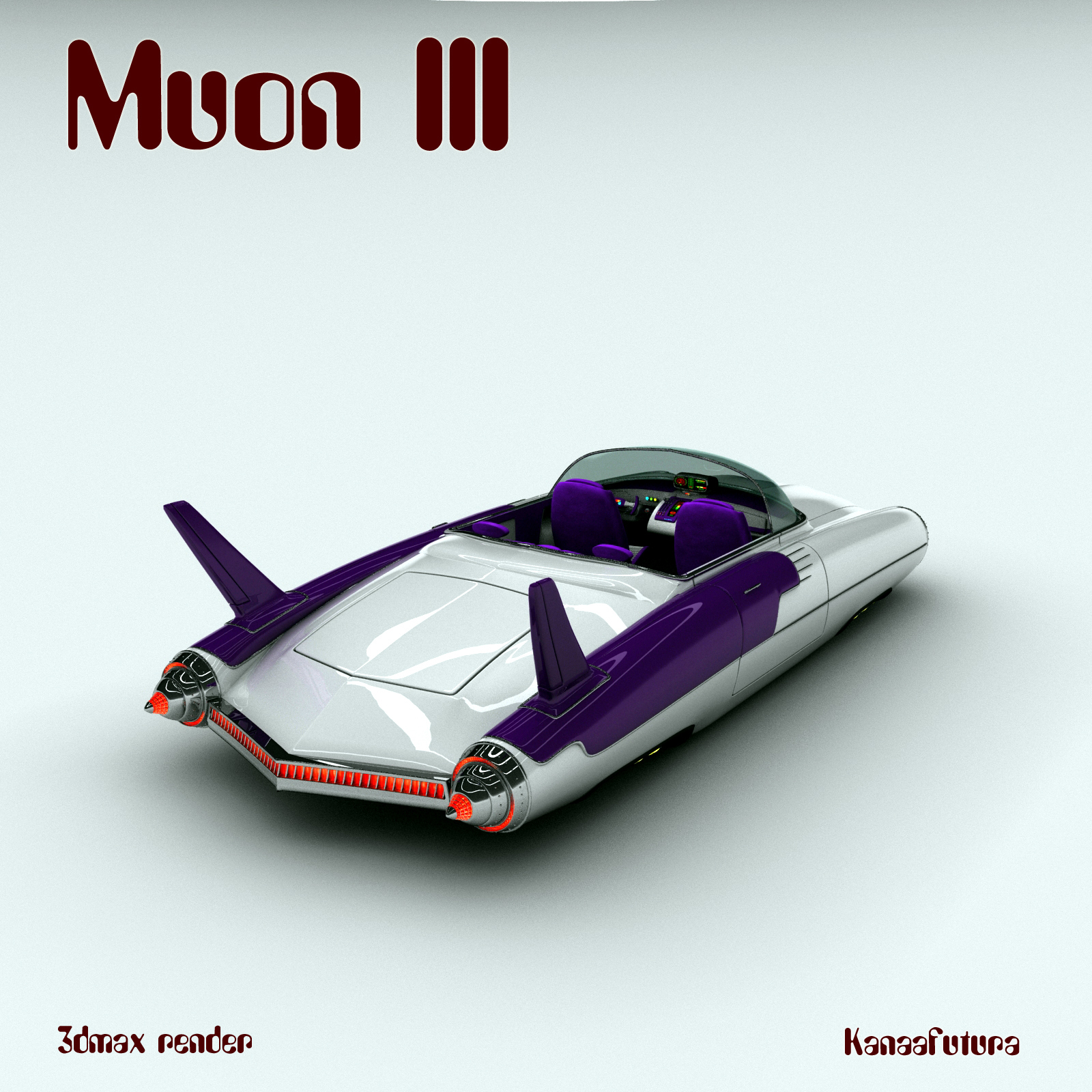 Muon III - Flying Car for Poser by N/A