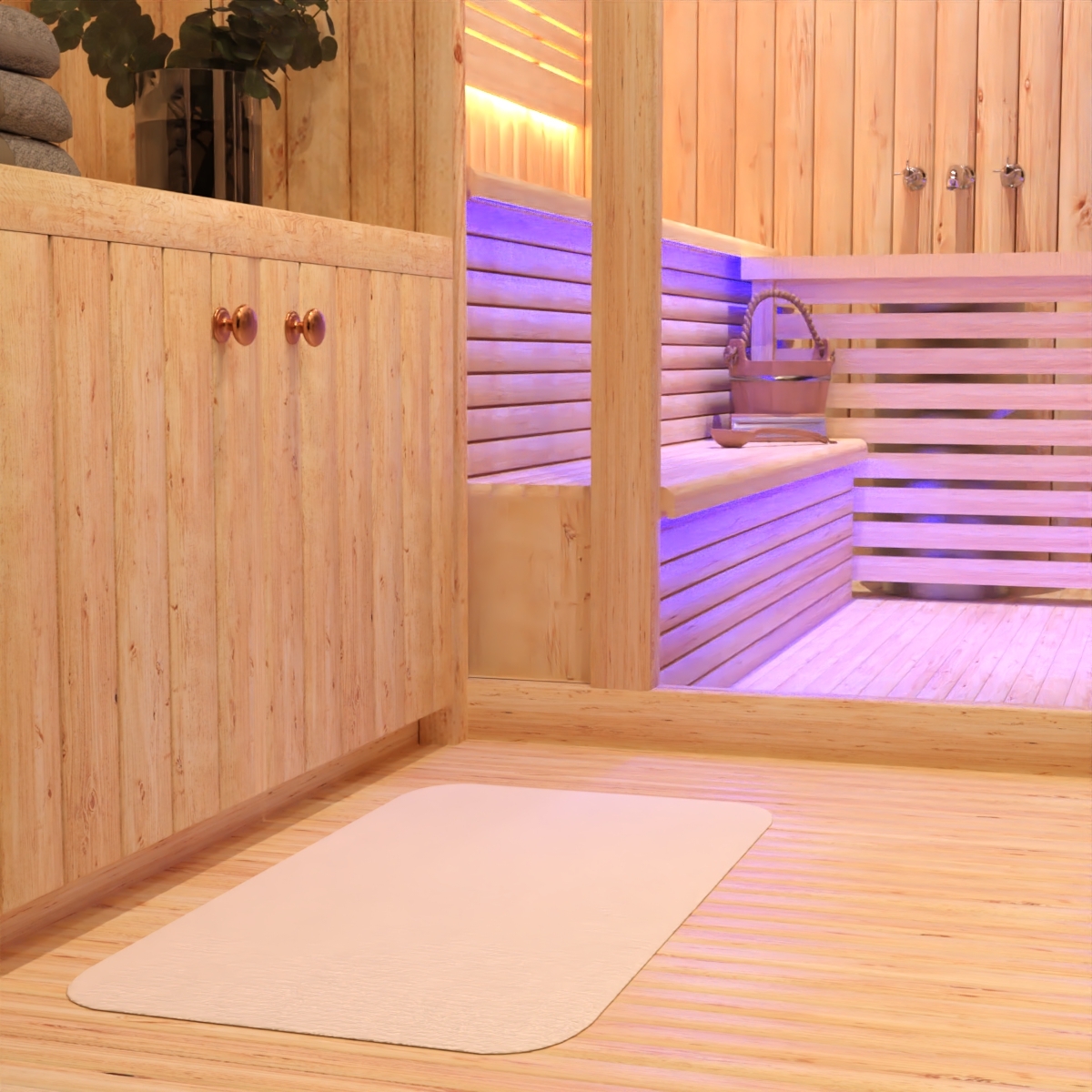 Modern Sauna Room by N/A