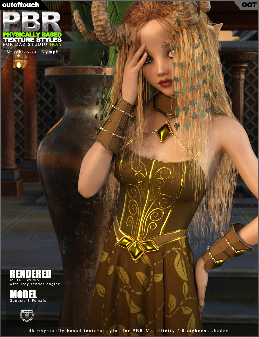 OOT PBR Texture Styles for Mischievous Nymph by N/A