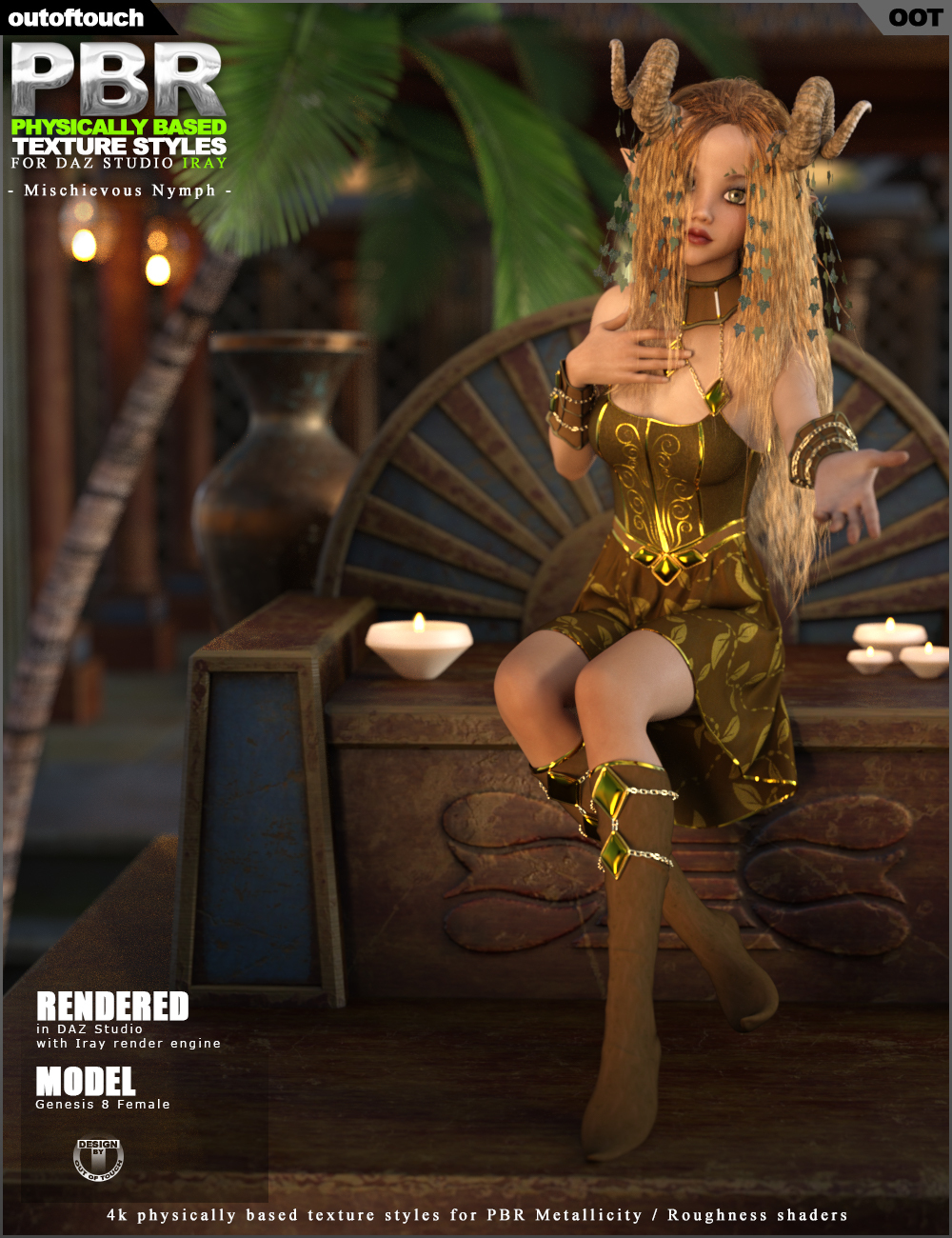 OOT PBR Texture Styles for Mischievous Nymph by N/A