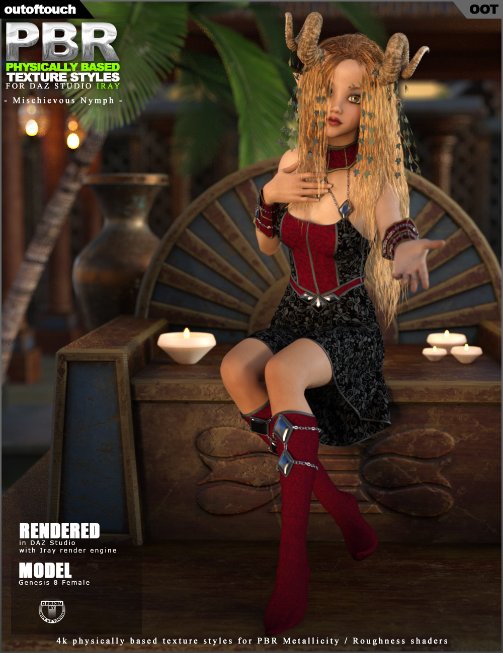 OOT PBR Texture Styles for Mischievous Nymph by N/A