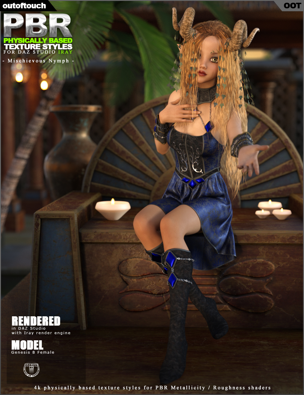 OOT PBR Texture Styles for Mischievous Nymph by N/A