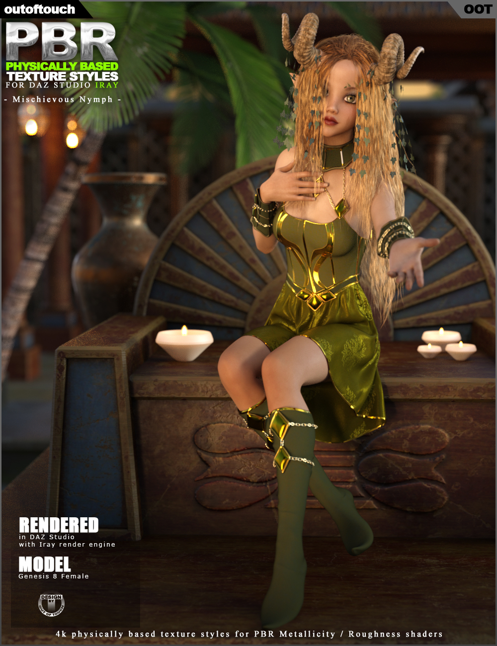 OOT PBR Texture Styles for Mischievous Nymph by N/A