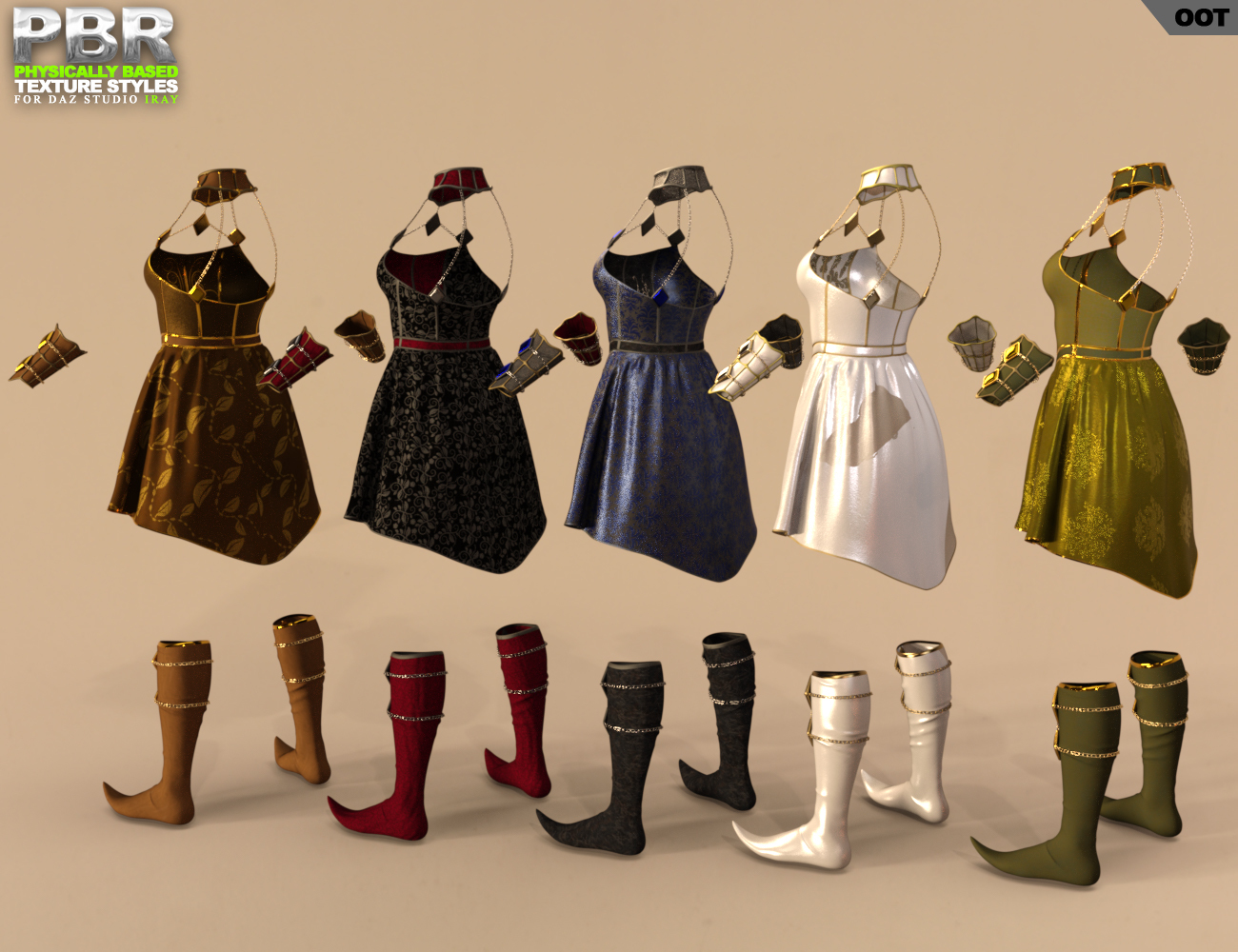 OOT PBR Texture Styles for Mischievous Nymph by N/A