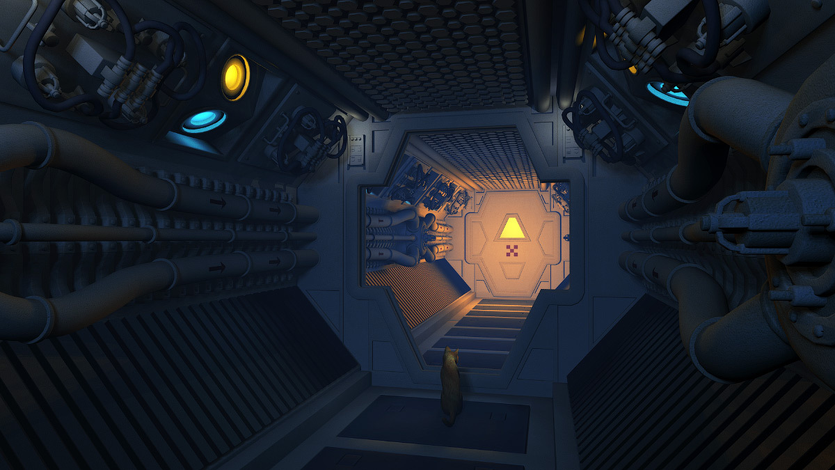 Starship corridor for Poser by N/A