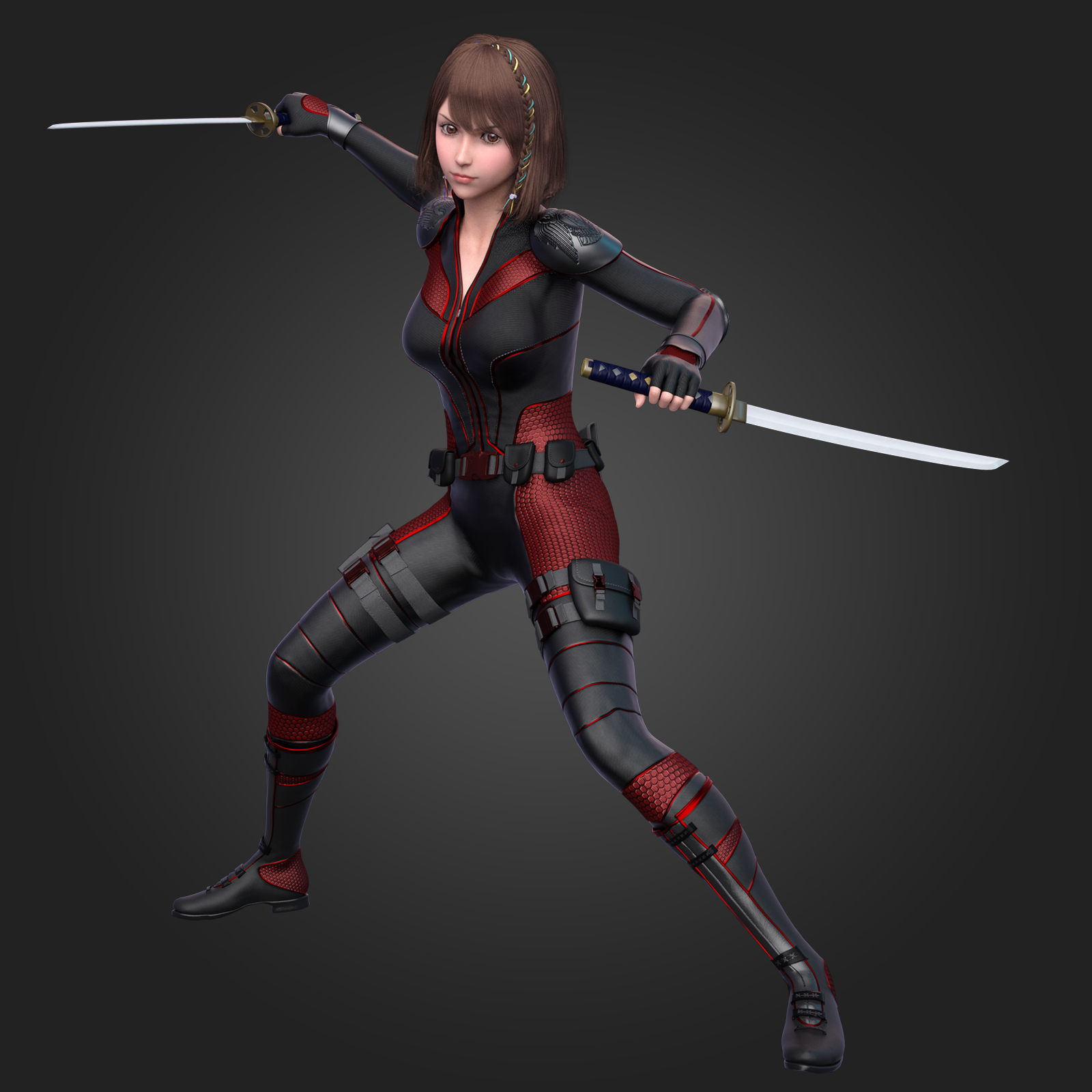 fantasy anime outfit 8 _ Ninja Assassin _ for G8F by N/A