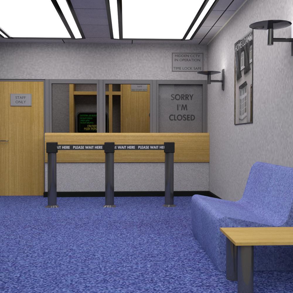 Modern Bank for DAZ Studio by N/A