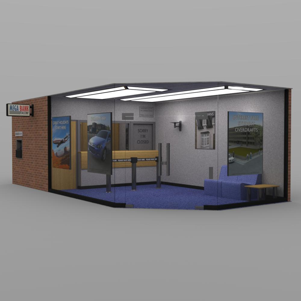Modern Bank for DAZ Studio by N/A