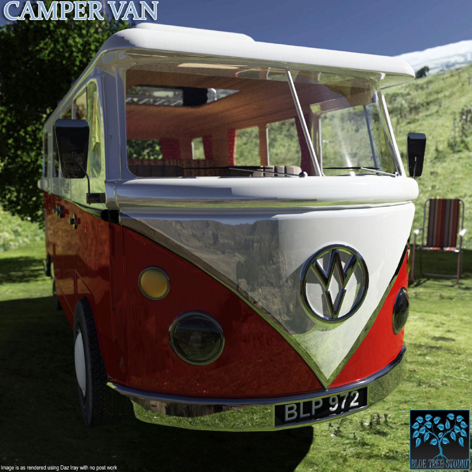 Camper Van for Daz Studio by N/A