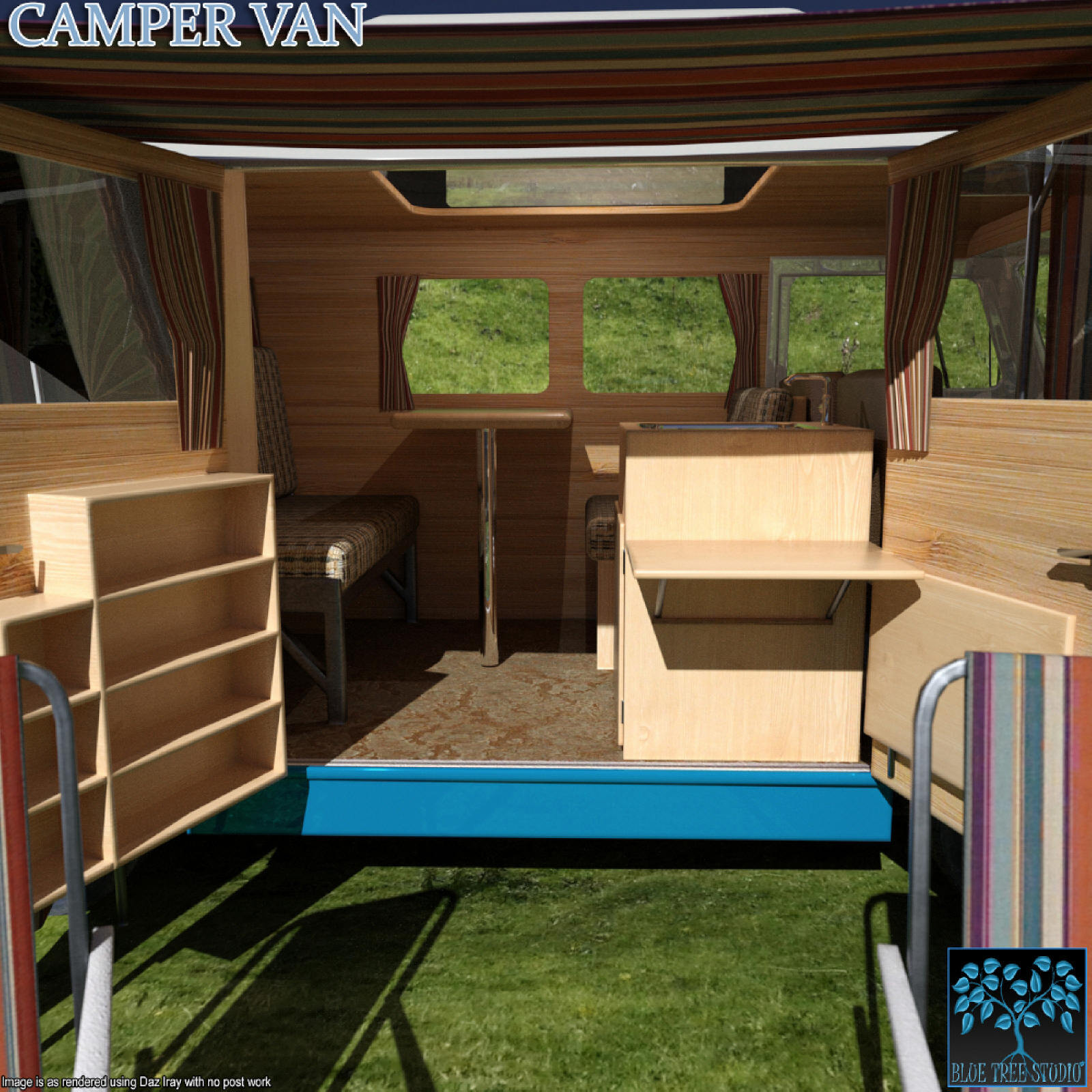 Camper Van for Daz Studio by N/A