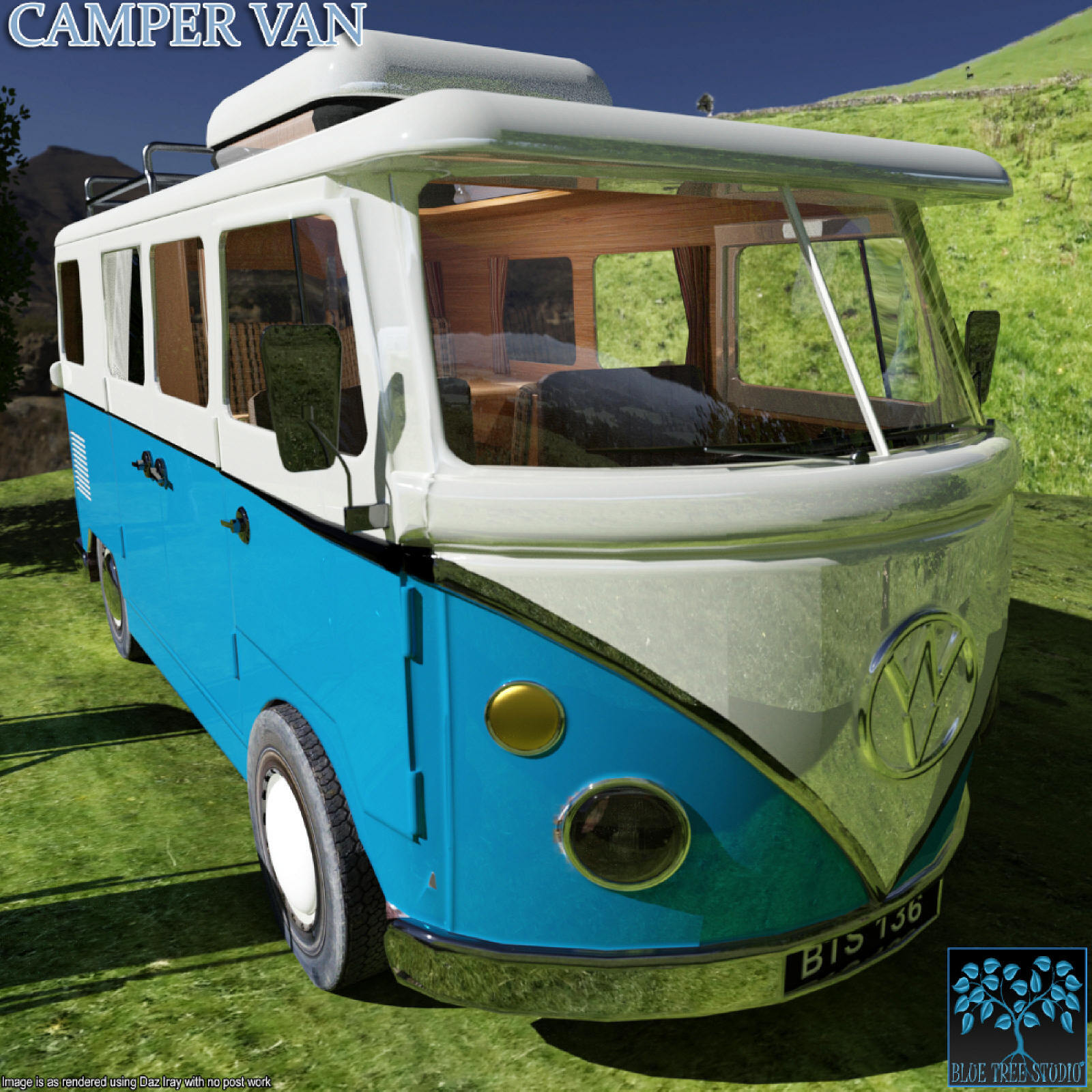 Camper Van for Daz Studio by N/A