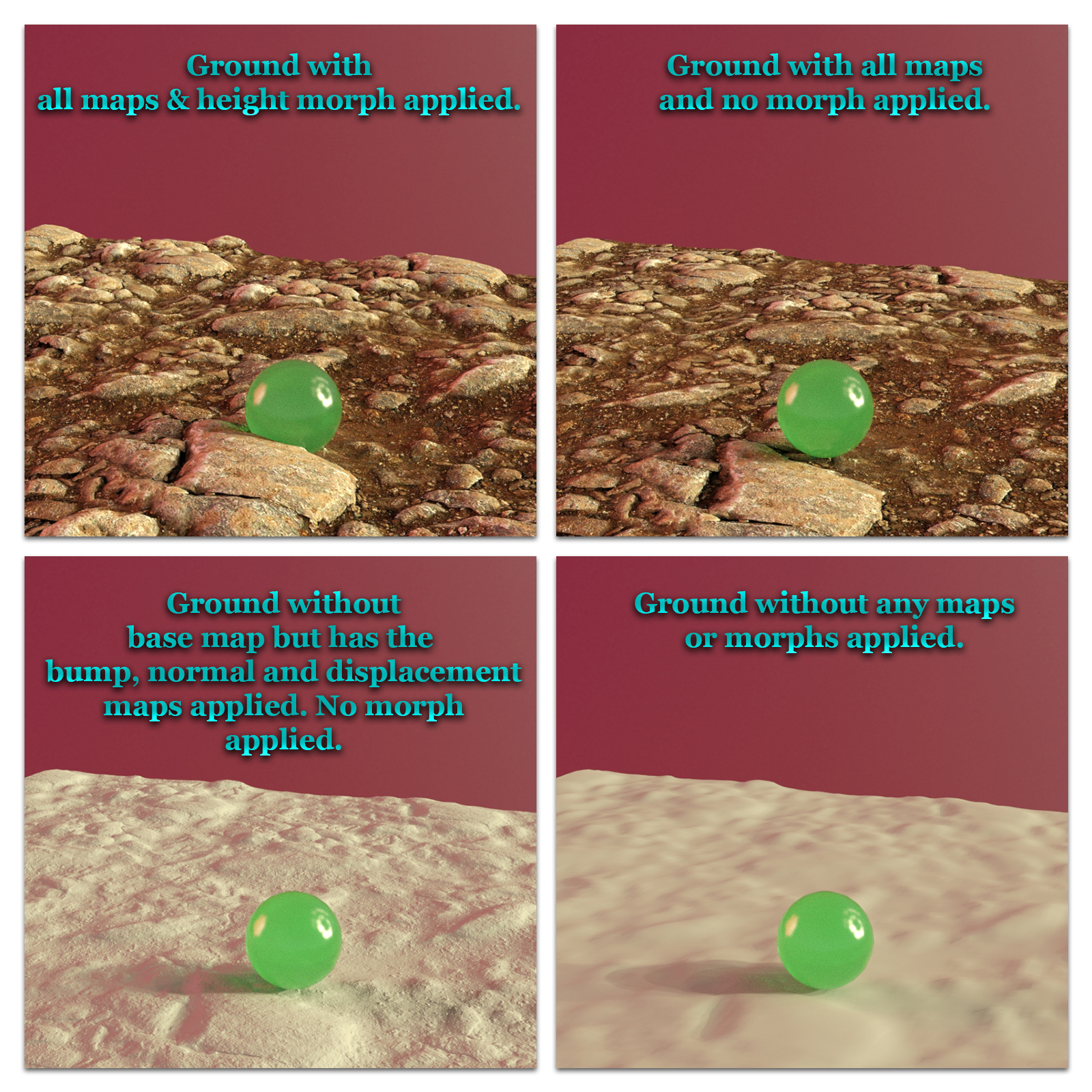 Rocky Ground Tileable Prop For Daz Studio Iray by N/A