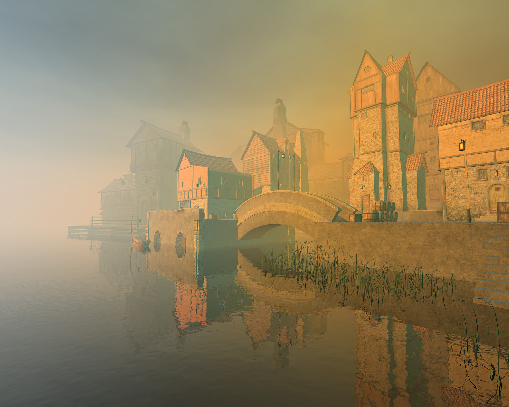 Lovely houses for Daz Studio by N/A