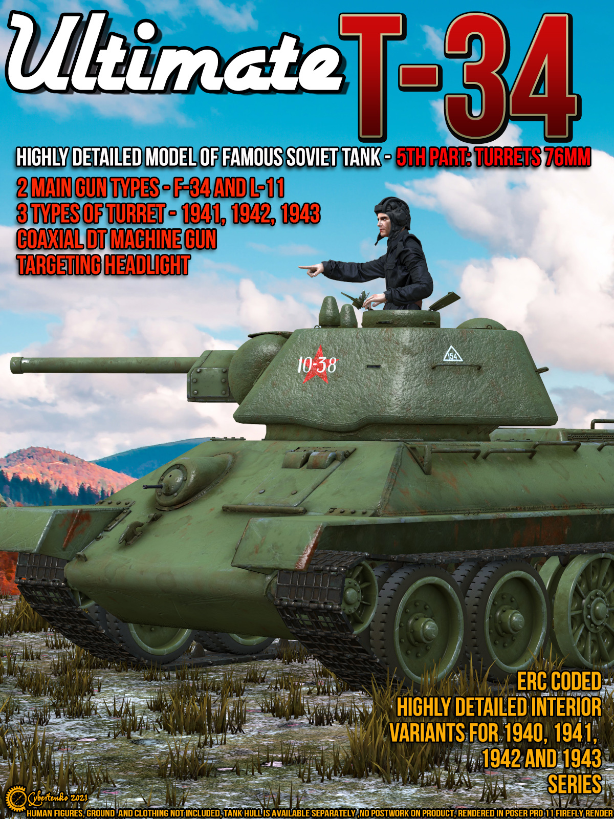 Ultimate T-34: Turrets 76 mm by N/A