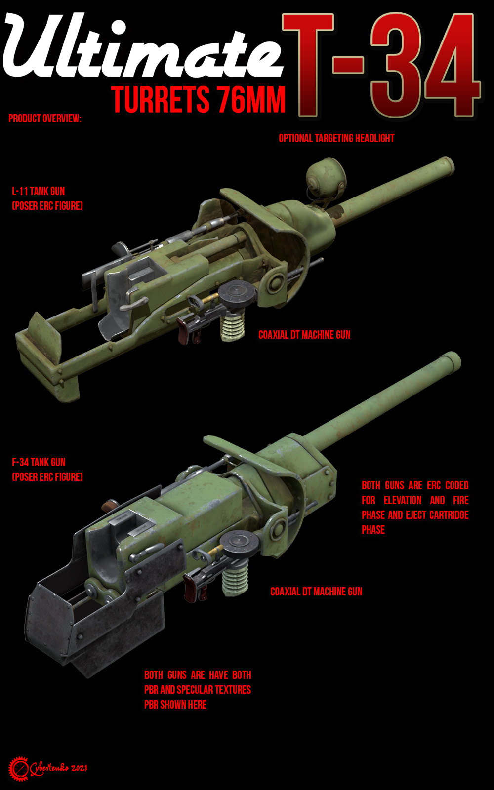 Ultimate T-34: Turrets 76 mm by N/A