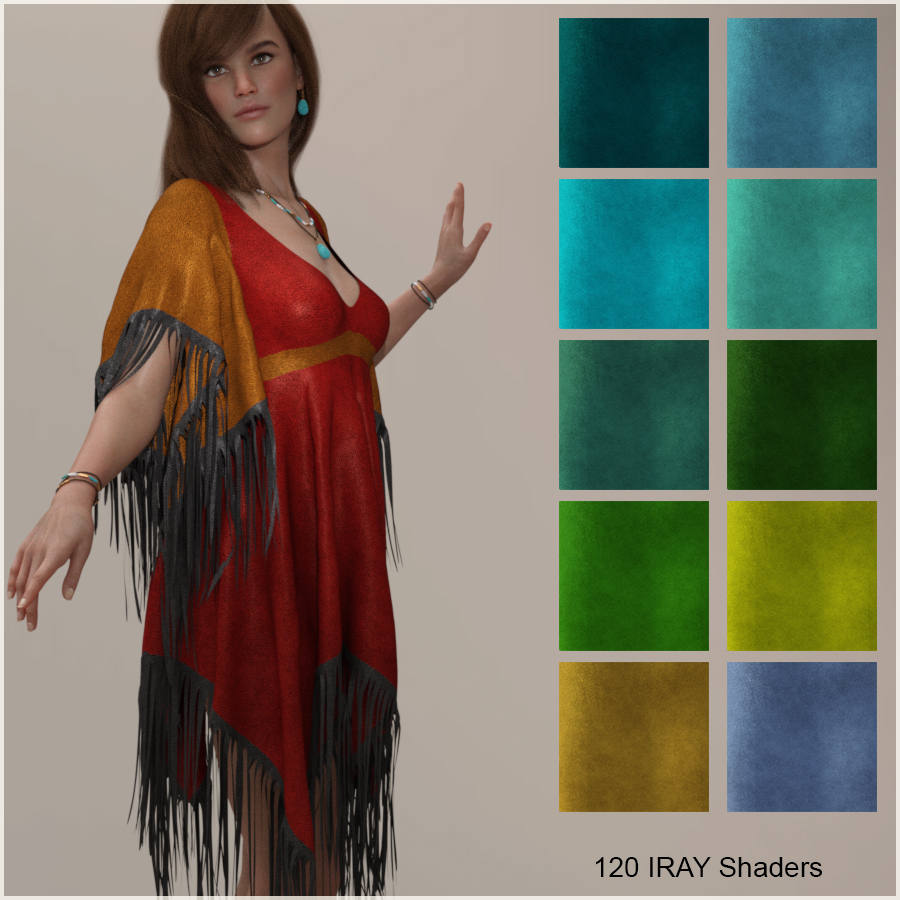 Leather and Suede IRAY Shaders 2 by N/A