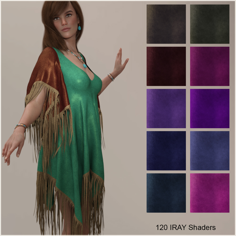 Leather and Suede IRAY Shaders 2 by N/A