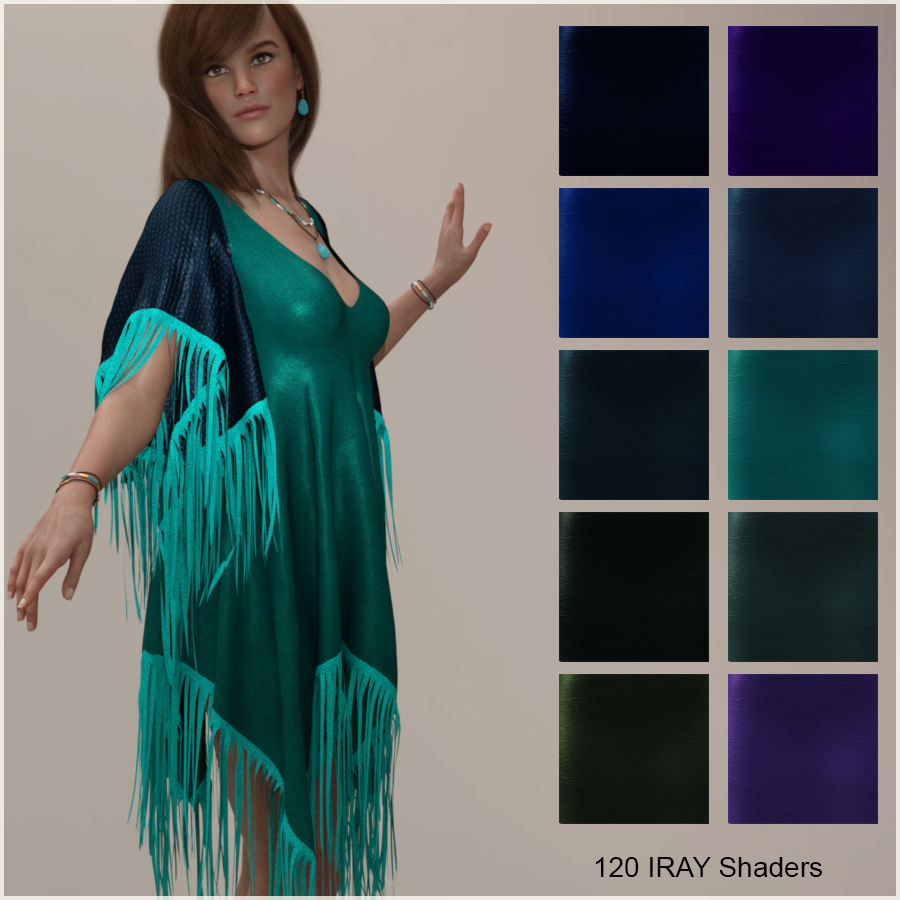 Leather and Suede IRAY Shaders 2 by N/A