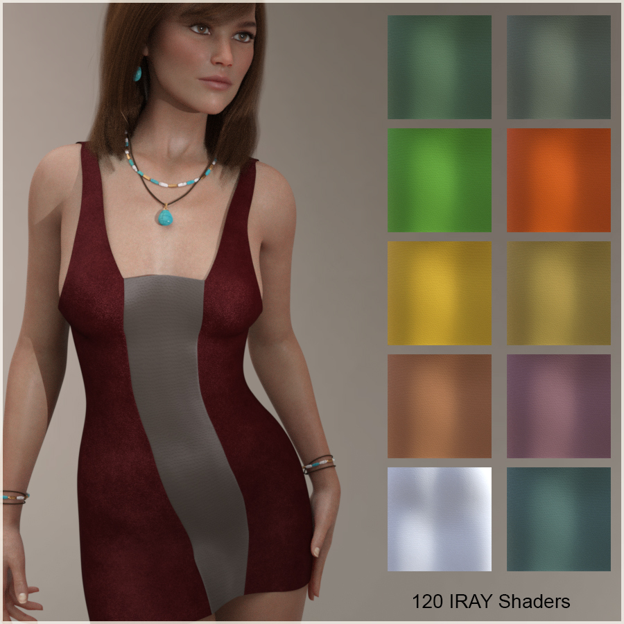 Leather and Suede IRAY Shaders 2 by N/A