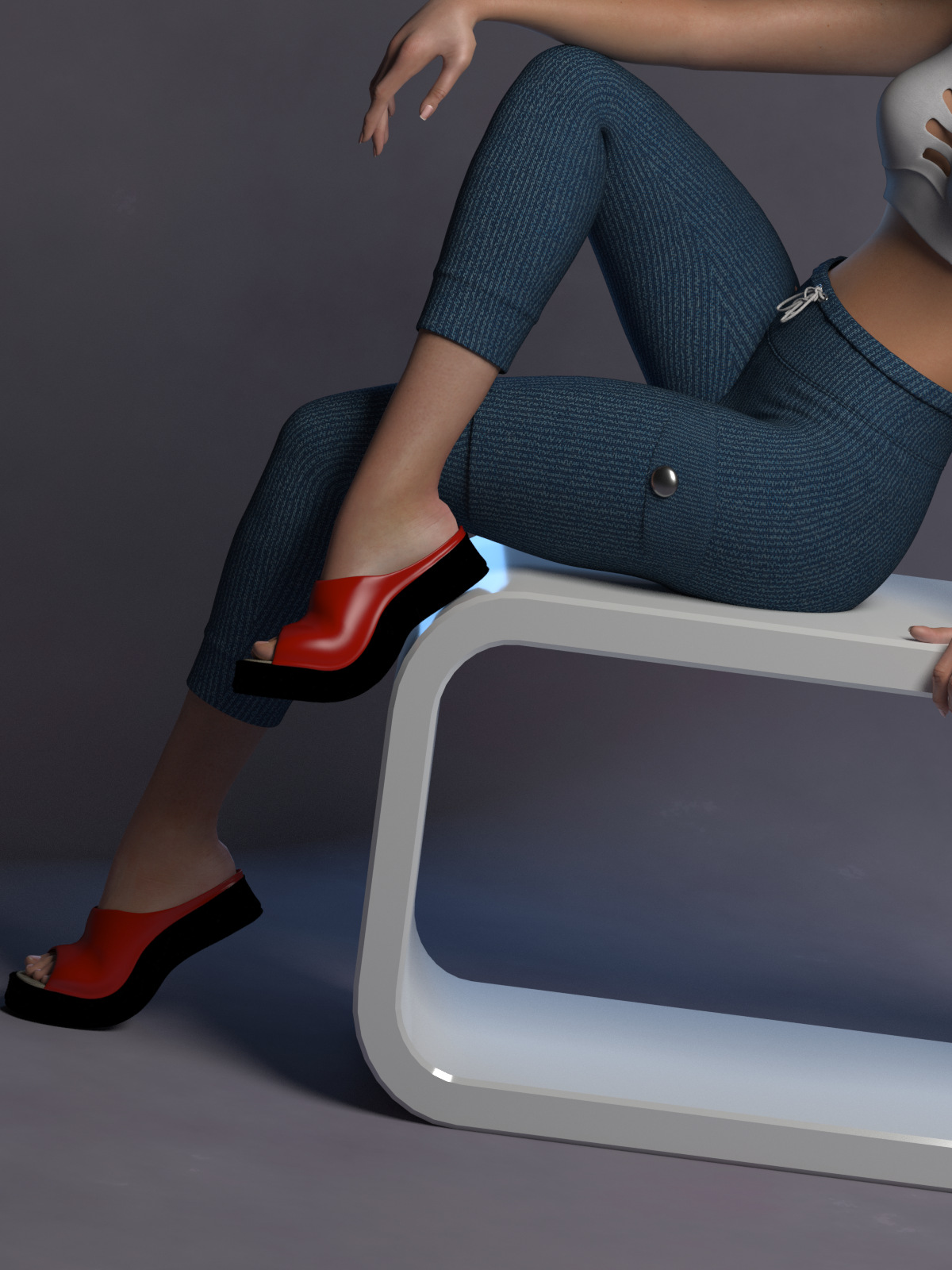 Platform Wedge for La Femme by N/A