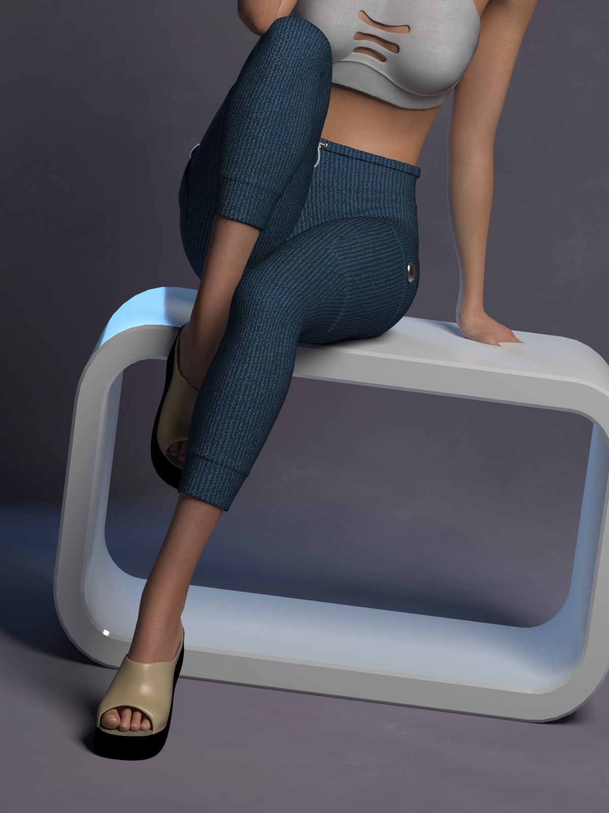 Platform Wedge for La Femme by N/A