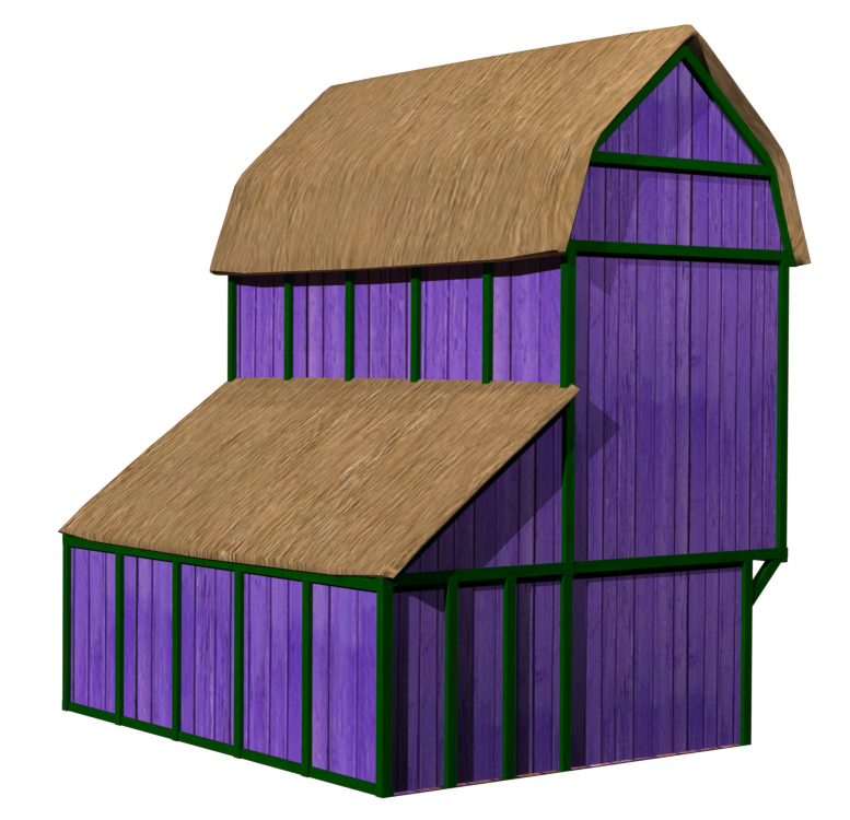 Barn House for Poser by N/A