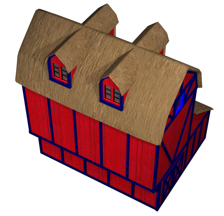 Barn House for Poser by N/A