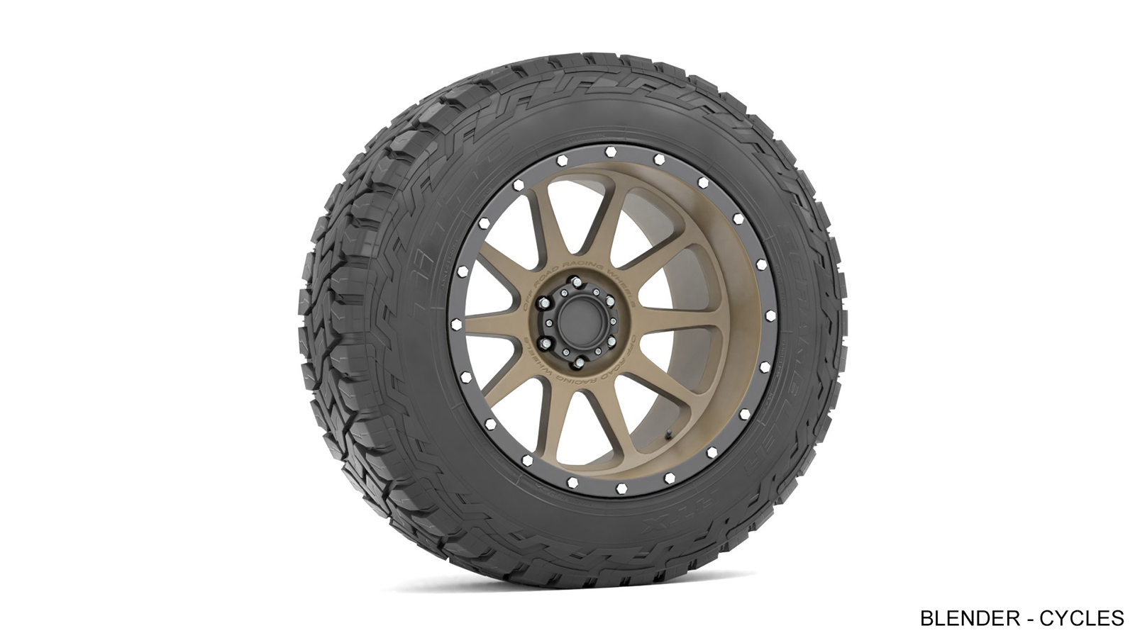 OFF ROAD WHEEL AND TIRE 14- EXTENDED LICENSE by N/A