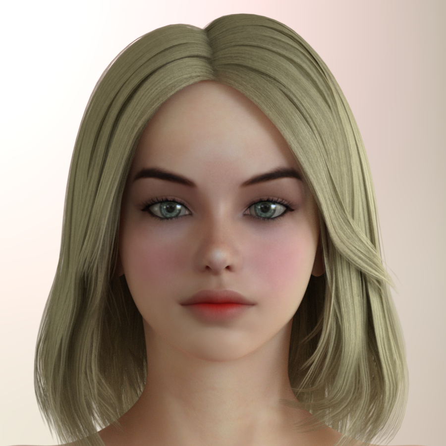 EG Hair for Genesis 8 Female by N/A
