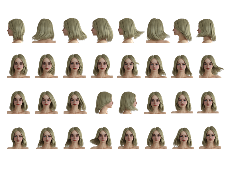 EG Hair for Genesis 8 Female by N/A