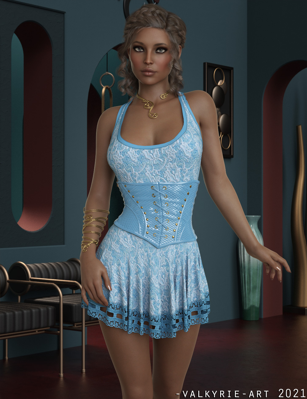 InStyle - Violetta for Genesis 8 Female by N/A