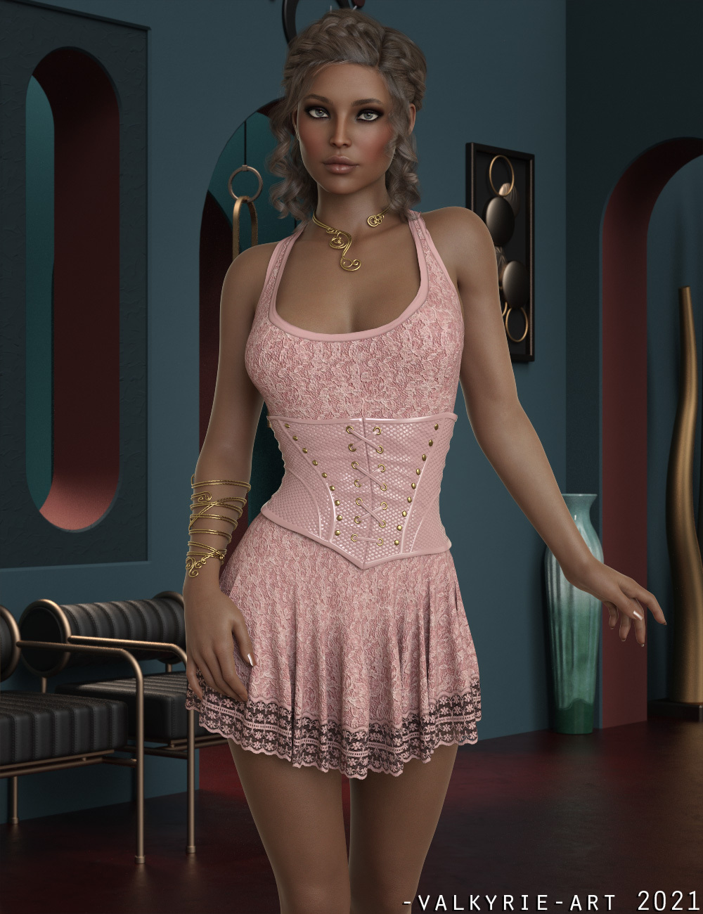 InStyle - Violetta for Genesis 8 Female by N/A