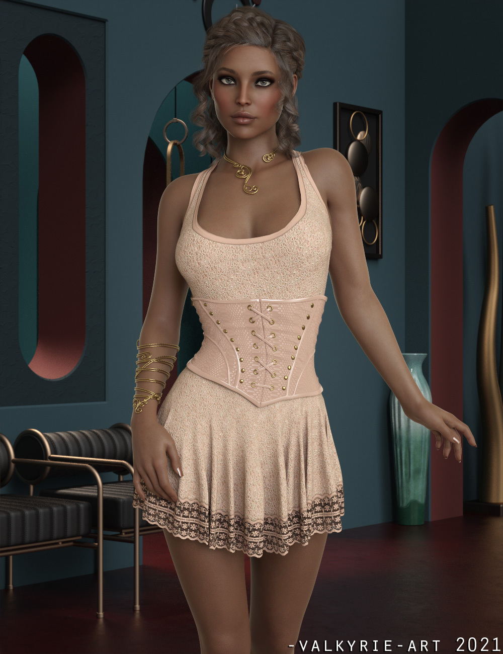 InStyle - Violetta for Genesis 8 Female by N/A