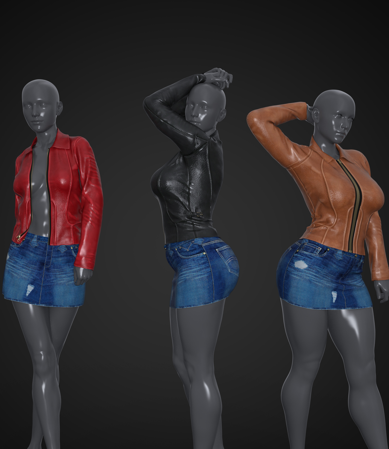 dForce Jennifer style clothing for G8F by N/A