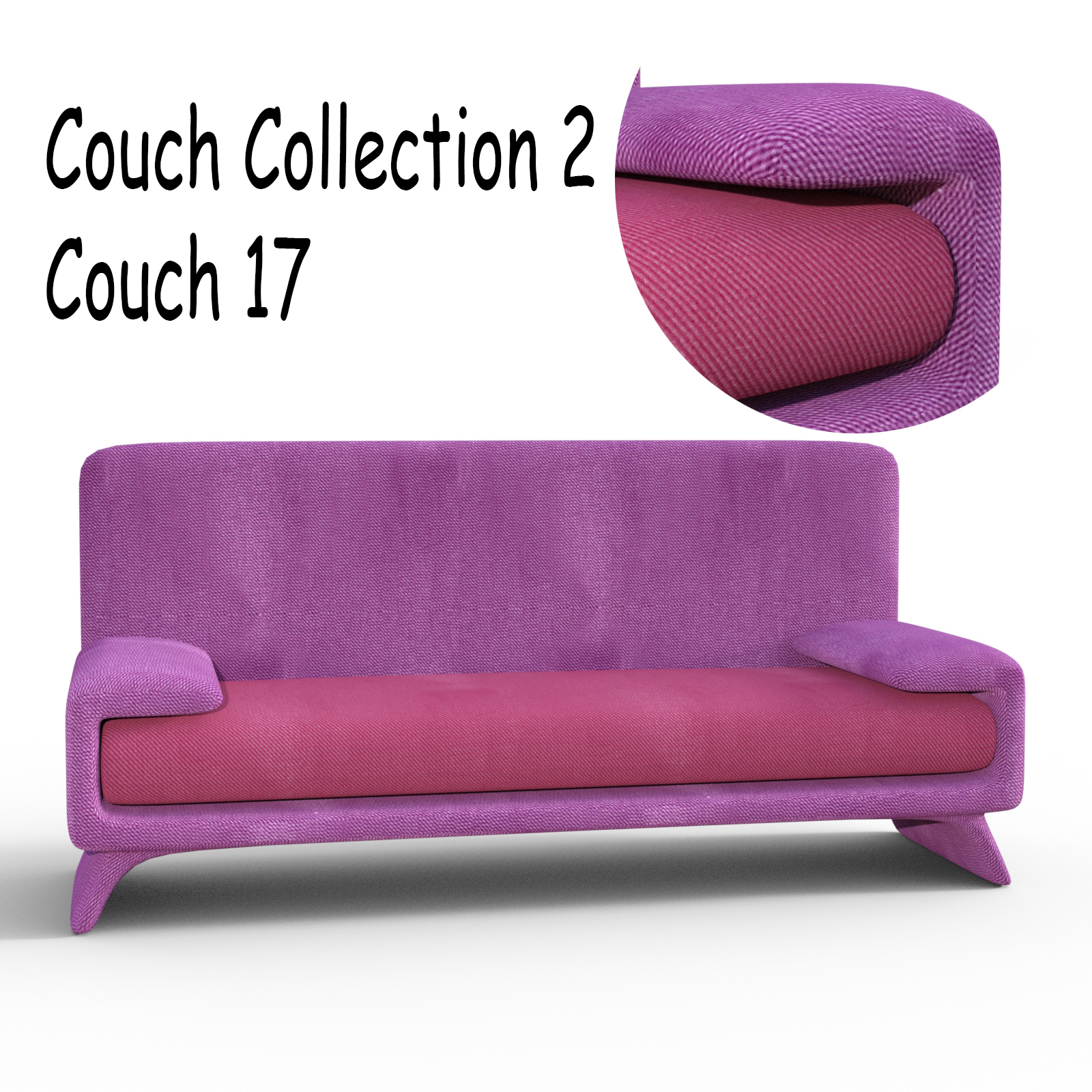 Couch Collection 2 for DAZ Studio by N/A