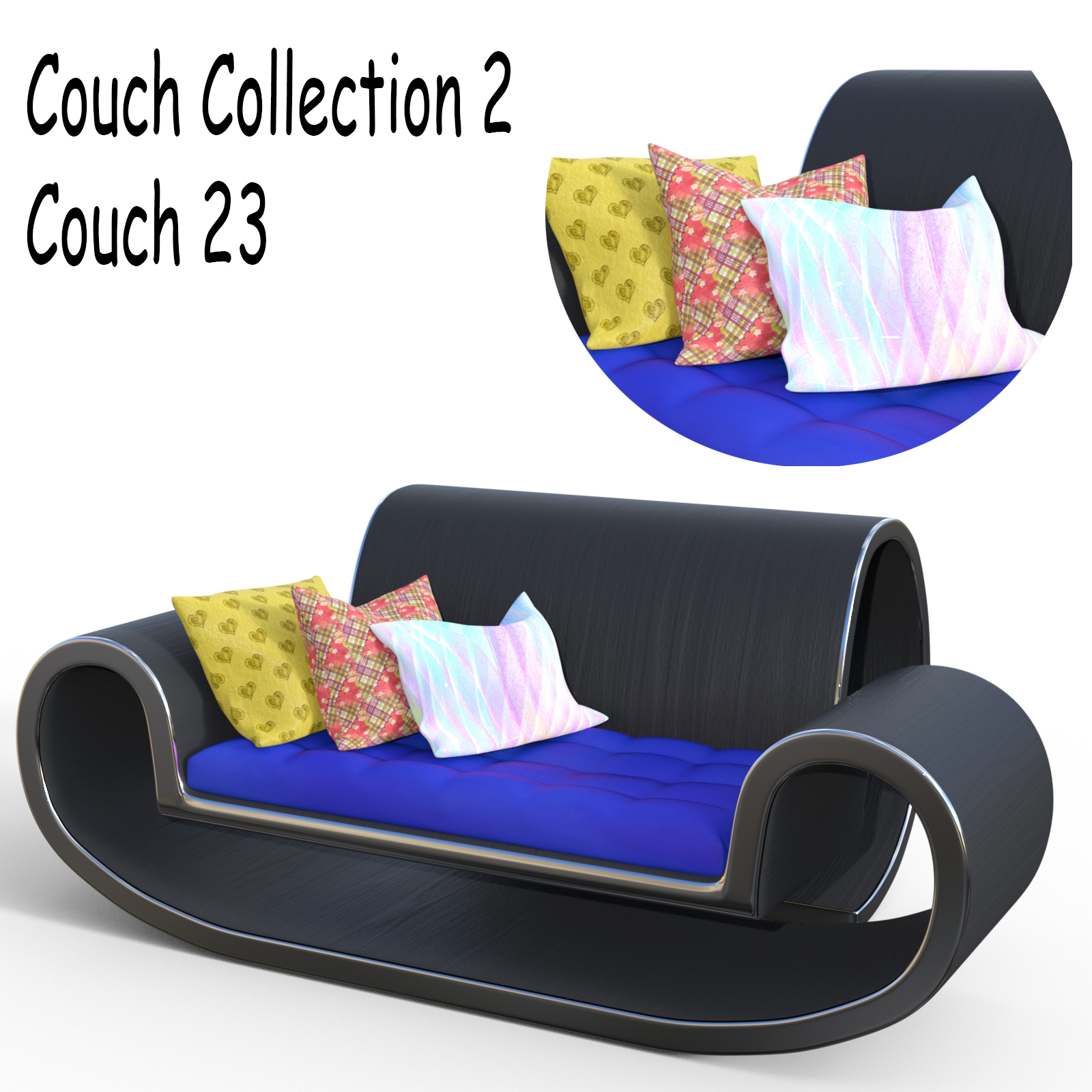 Couch Collection 2 for DAZ Studio by N/A