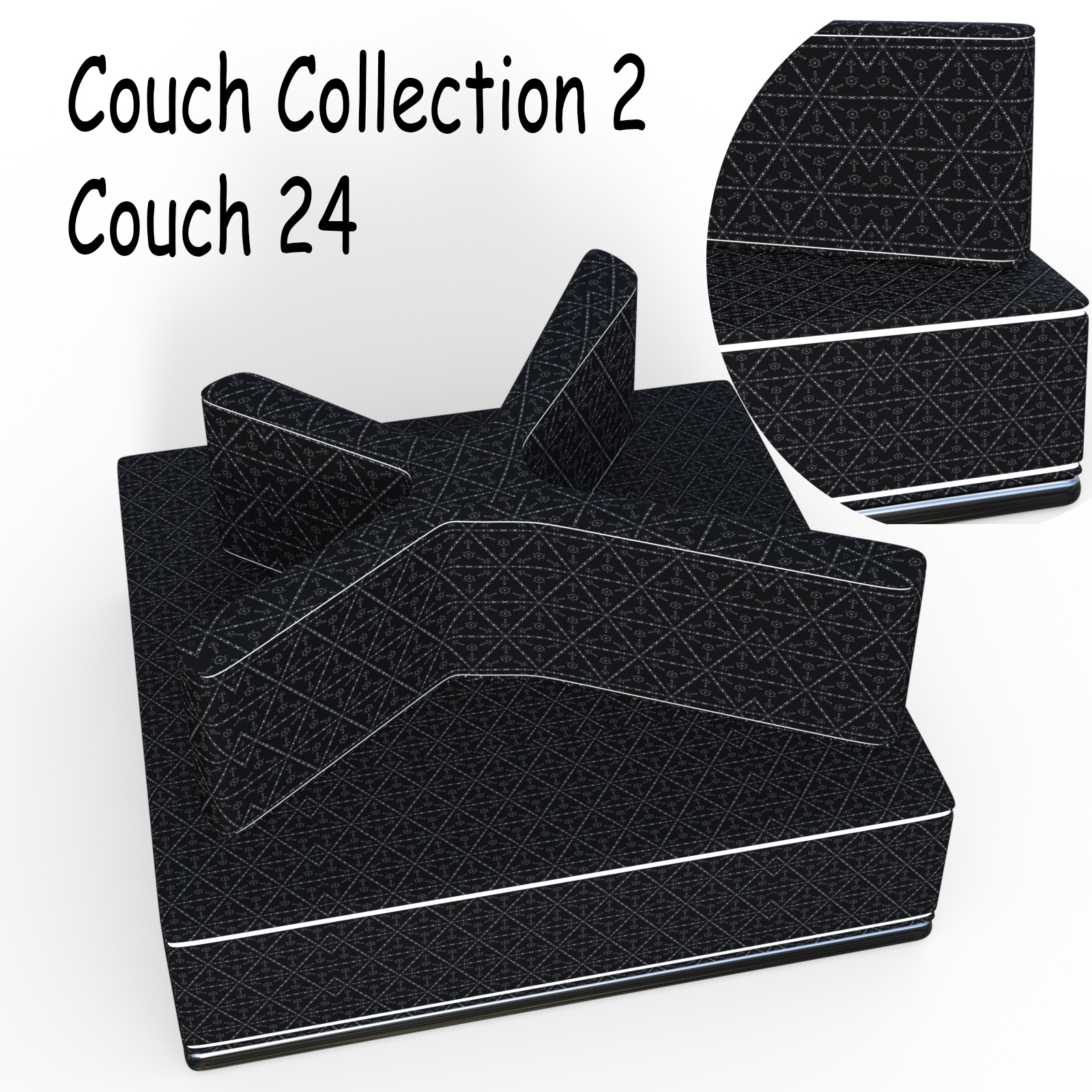 Couch Collection 2 for DAZ Studio by N/A