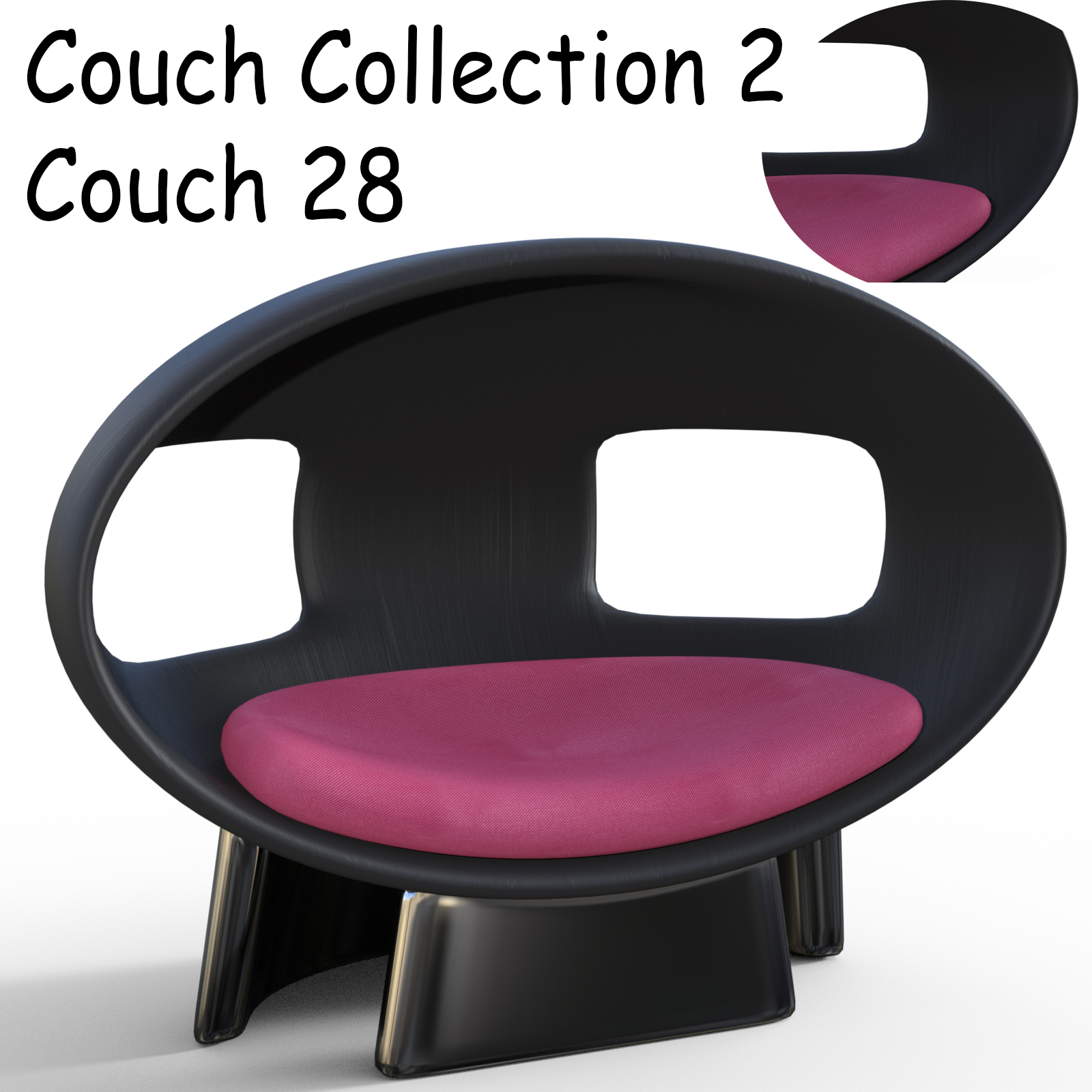 Couch Collection 2 for DAZ Studio by N/A