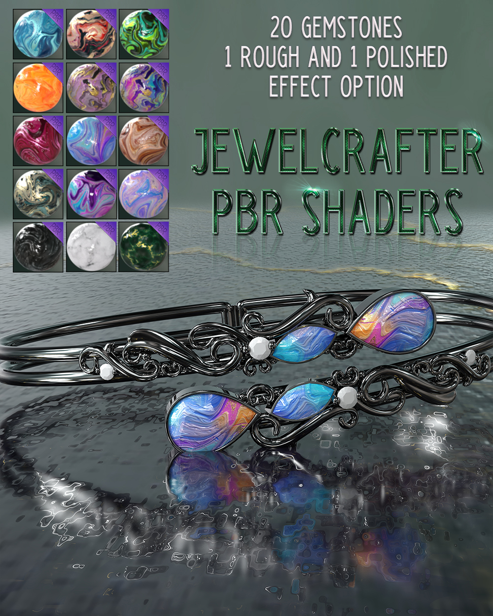 JewelCrafter PBR Shaders by N/A