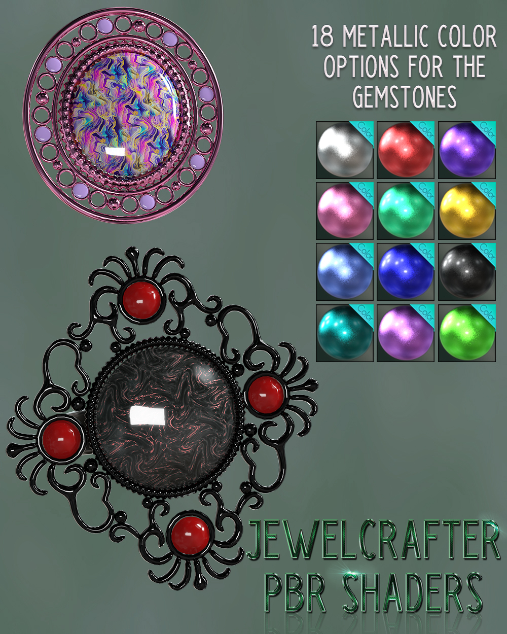 JewelCrafter PBR Shaders by N/A