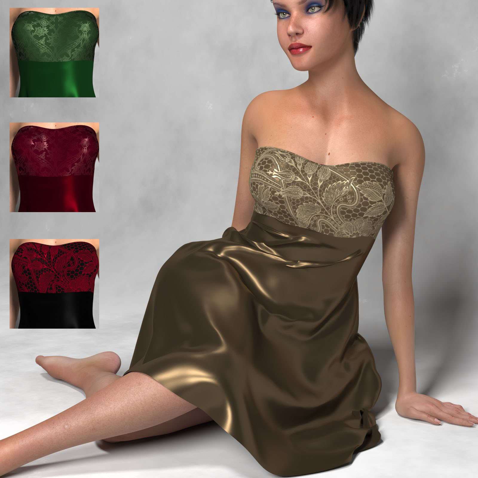 La Femme Cocktail Dress by N/A