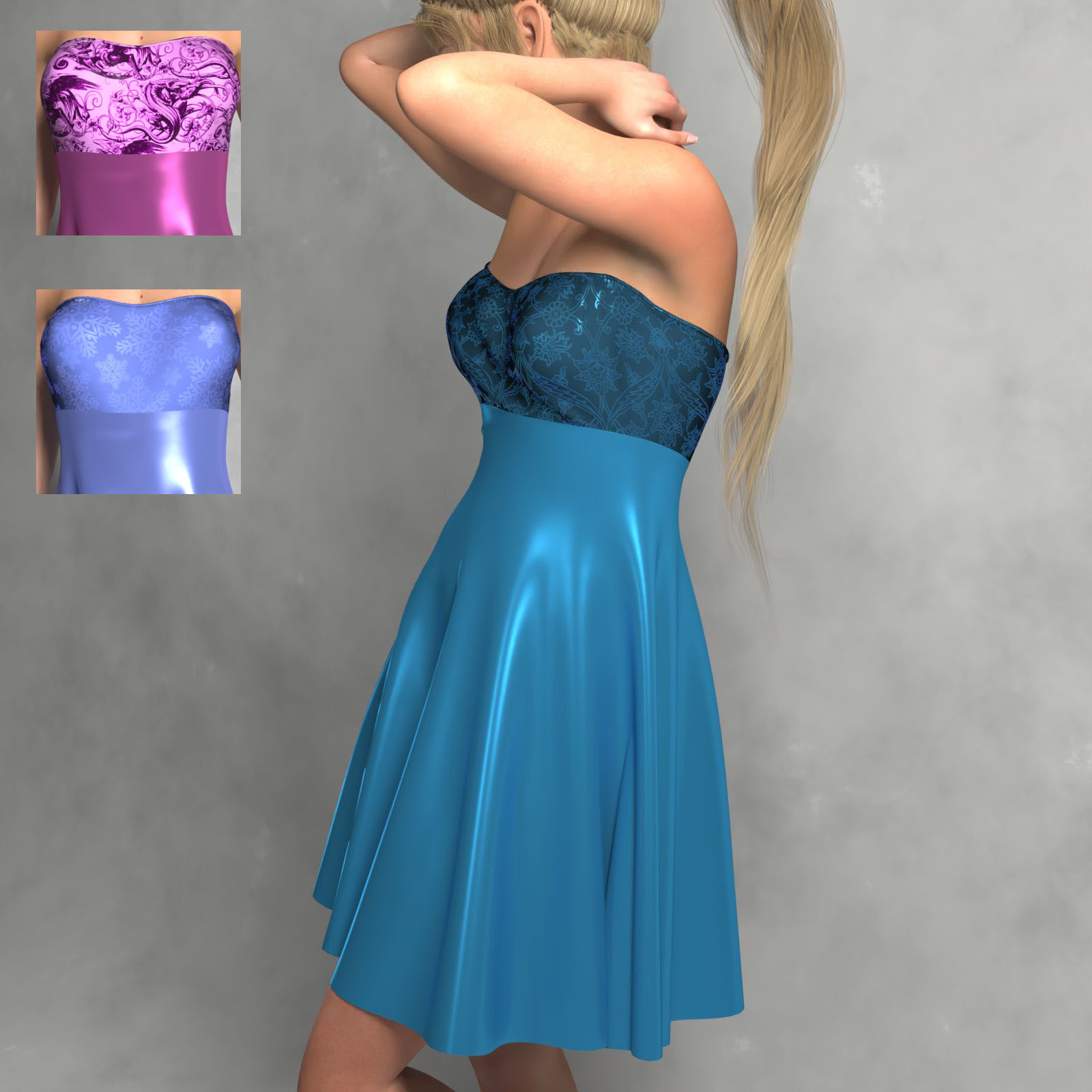 La Femme Cocktail Dress by N/A