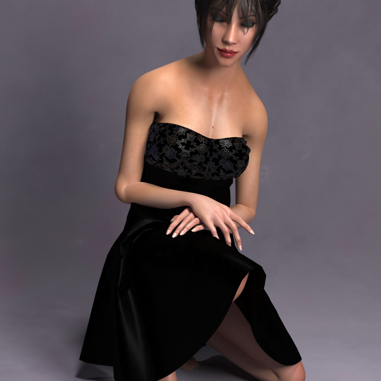 La Femme Cocktail Dress by N/A